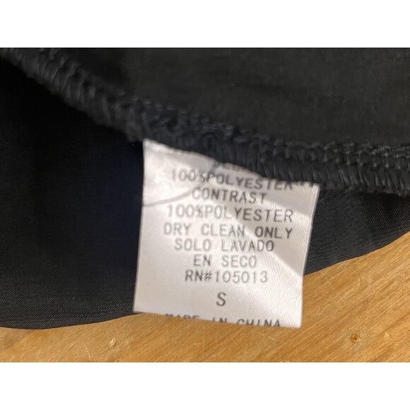 Andree by Unit Shine Bright Tank Womens Size Small in Black Sequins witchy goth - Picture 8 of 8